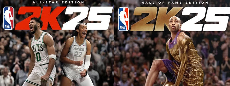 Jayson Tatum, A’Ja Wilson, Vince Carter Announced As NBA 2K25 Cover ...